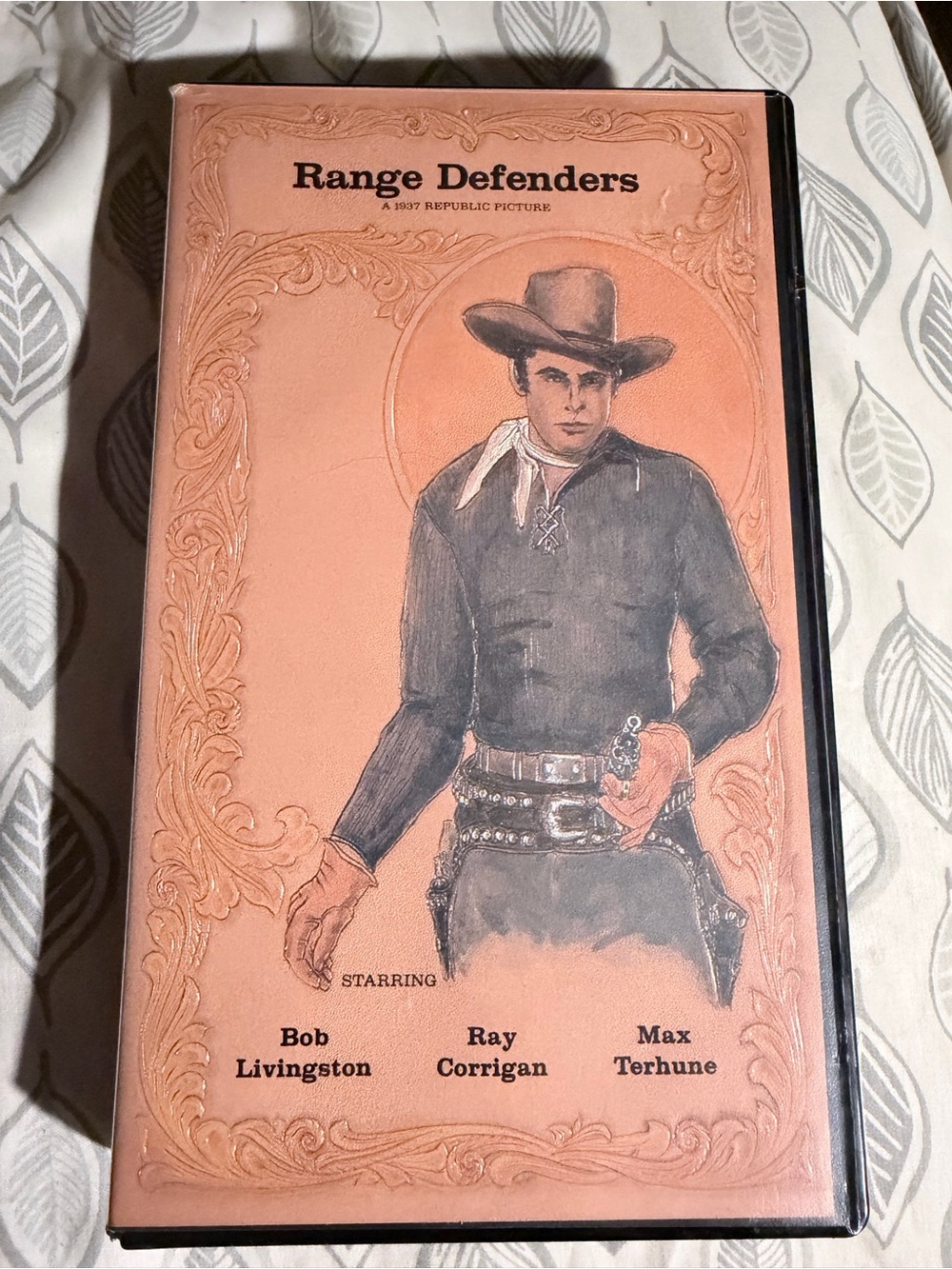 Range Defenders Vintage Western VHS Cover Bob Livingston Cowboys